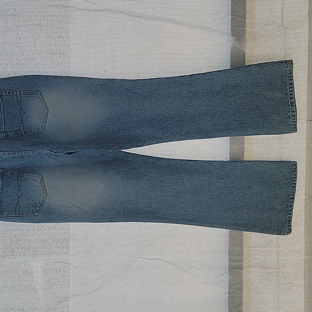 l.e.i Jens Bootcut for Women size 13 Denim thick and not flexible - Picture 8 of 14